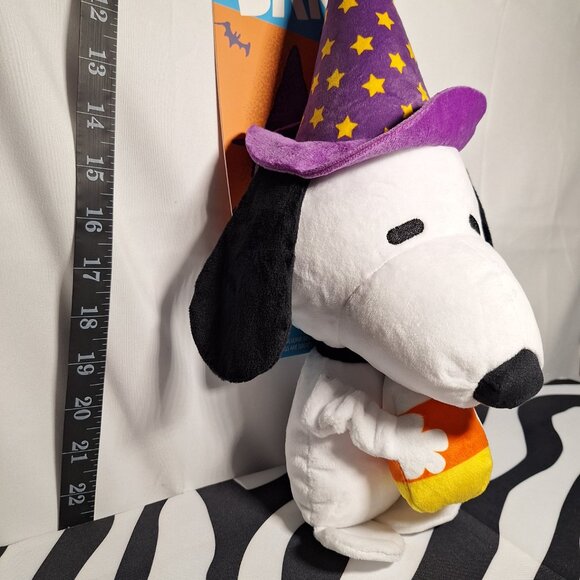 NWT Bark Trick or Treat Snoopy & Woodstockula Dog Toy All Dog Sizes - Picture 4 of 11